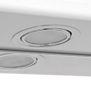 Зеркальный шкаф Style Line Жасмин 2 80 С Люкс ЛС-000010036 с подсветкой Белый глянец-3