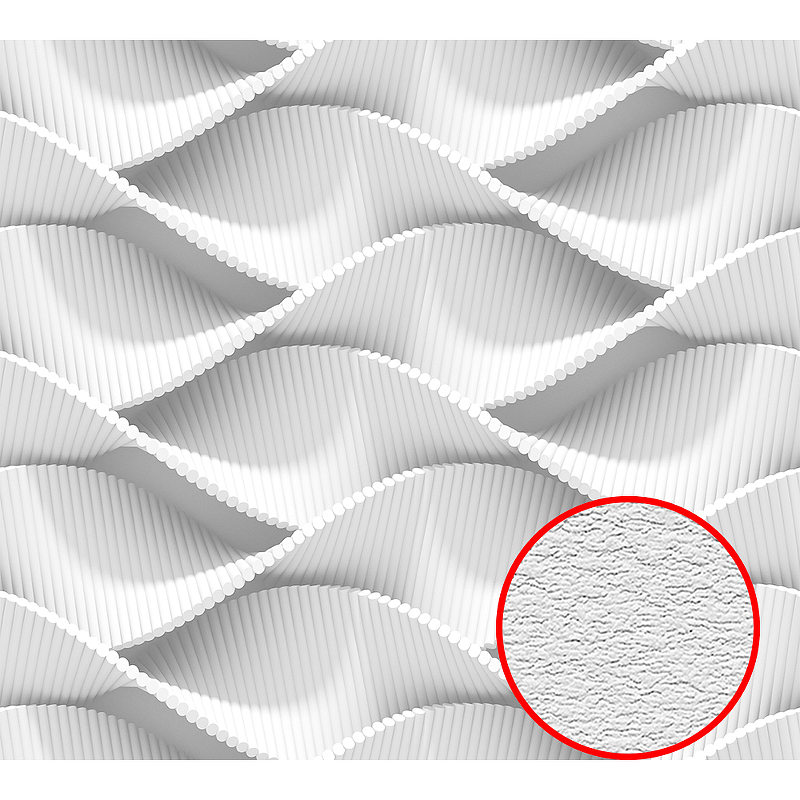 Фотообои Divino T-117 Фактура песок Винил на флизелине (3*2,7) Белый, Геометрия