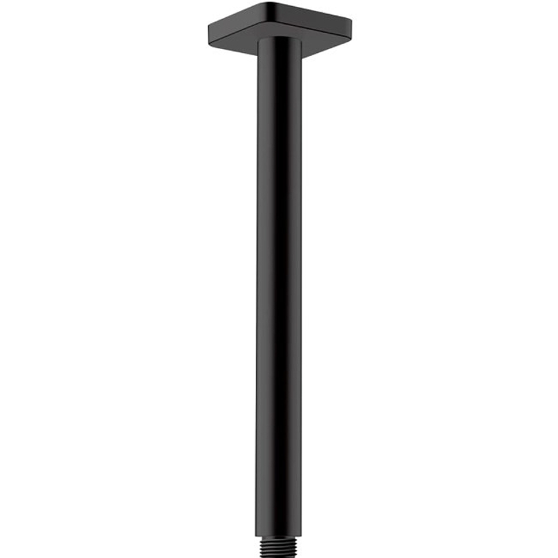 Кронштейн для верхнего душа Hansgrohe Vernis Shape 26407670 Черный матовый кронштейн для верхнего душа 240 мм hansgrohe vernis shape 26405670