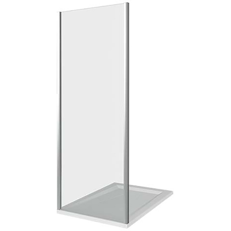 цена Душевая стенка Good Door Altair SP-100-C-CH 100 профиль Хром стекло прозрачное