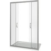 Душевая дверь Good Door Infinity WTW-TD-200-С-CH 200 профиль Хром стекло прозрачное-1