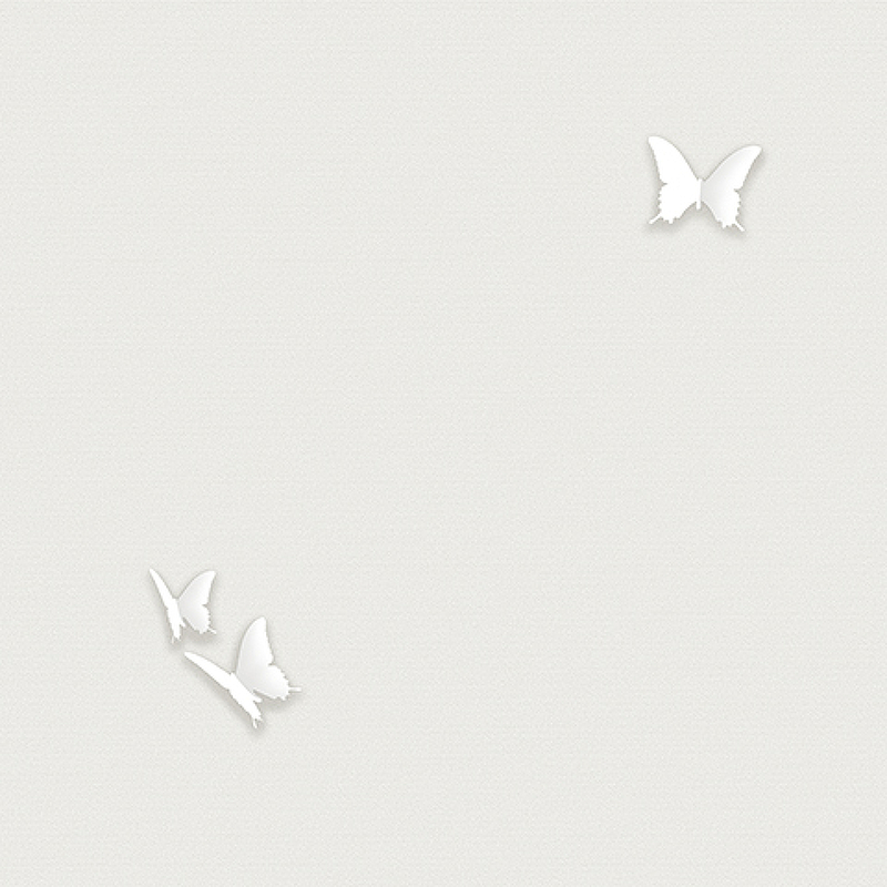 Обои Andrea Rossi Gallinara 54309-2 Винил на флизелине (1,06*10,05) Серый, Бабочки