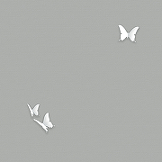 Обои Andrea Rossi Gallinara 54309-7 Винил на флизелине (1,06*10,05) Серый, Бабочки