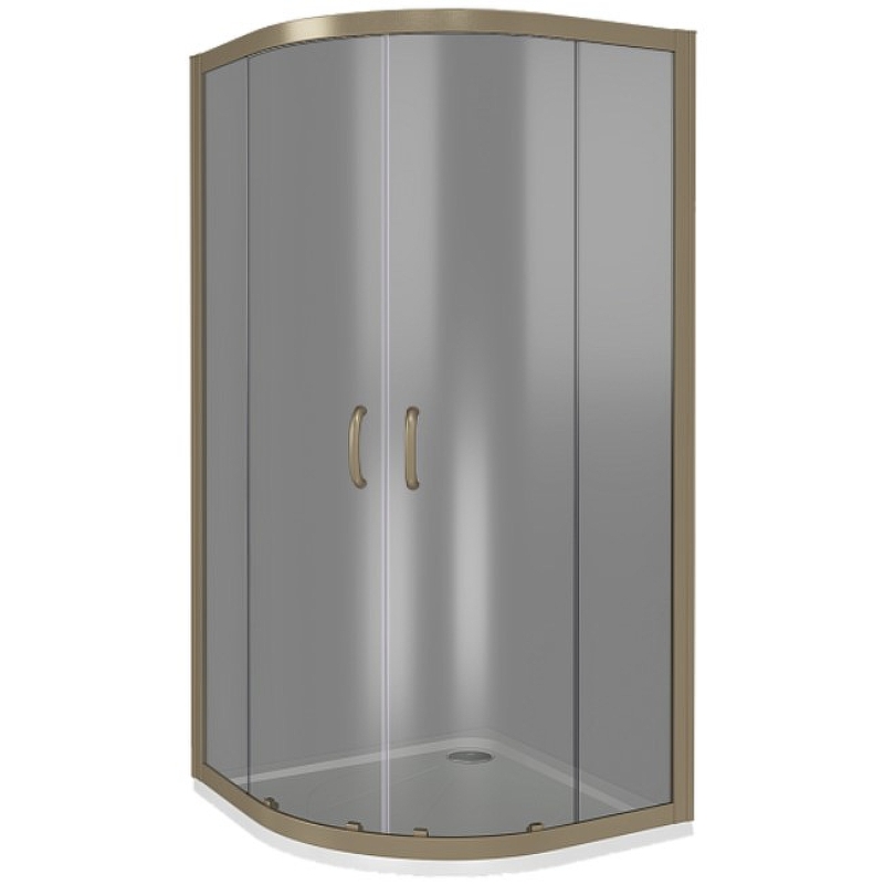 

Душевой уголок Good Door, Jazze 120x80 R-120-C-G профиль Золото стекло прозрачное