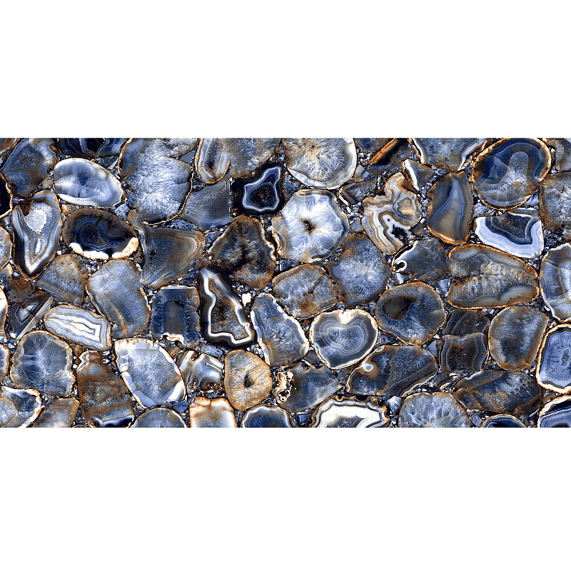 цена керамогранит Staro Palacio Rock Azul High Gloss керамогранит 60x120 см