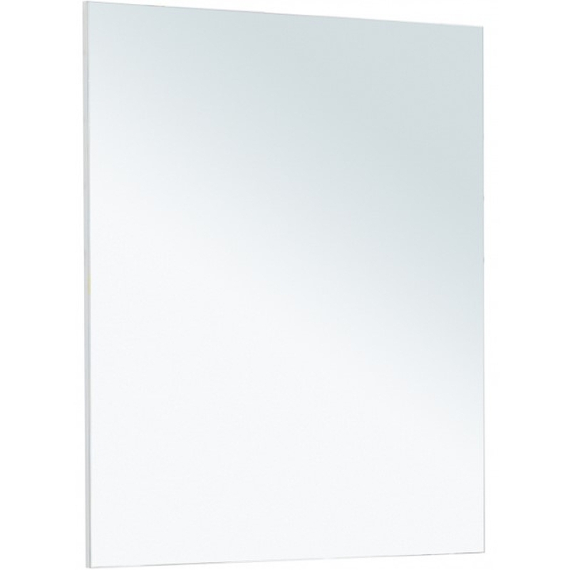Зеркало Aquanet Lino 70 253906 Белое матовое комплект мебели для ванной aquanet lino 60 271951 подвесной белый матовый