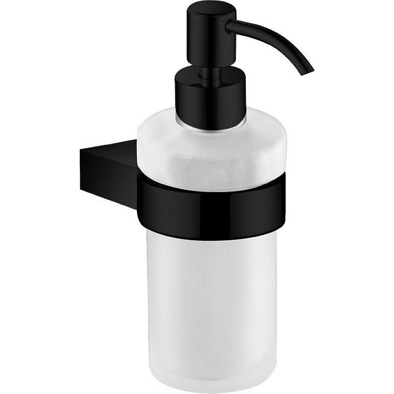 Дозатор для жидкого мыла Aquanet 5681MB 241908 Черный матовый дозатор для жидкого мыла raindrops shade стекло цвет черный