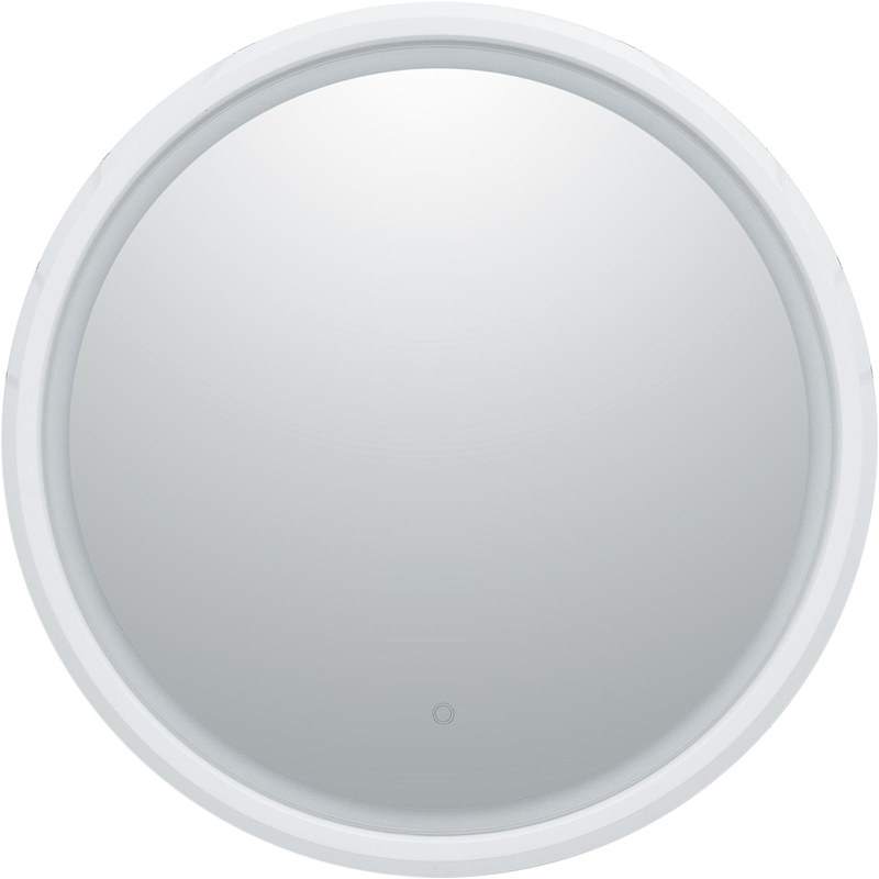 цена Зеркало Aquanet Дакар 80 241820 с подсветкой Белый глянец