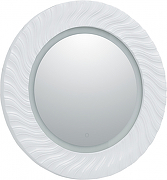 Зеркало Aquanet Милан 80 241821 с подсветкой Белый глянец-1