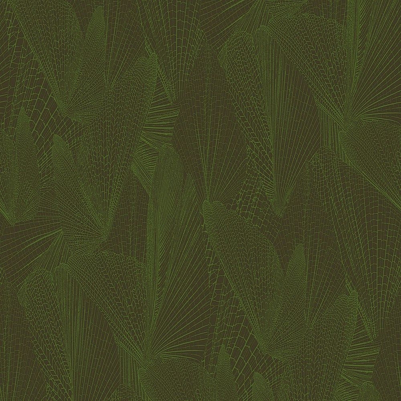 Обои LOYMINA Amazonia Ins6 005/1 Флизелин (1*10,05) Зеленый, Абстракция