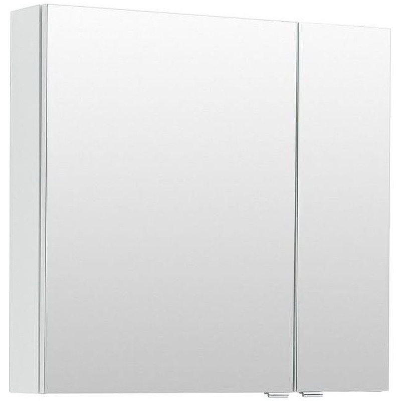 Зеркальный шкаф Aquanet Порто 70 L 241748 Белый глянец цена и фото