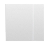 Зеркальный шкаф Aquanet Порто 70 L 241748 Белый глянец-1