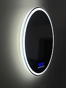 Зеркало BelBagno SPC-RNG-800-LED-TCH-RAD с подсветкой с сенсорным выключателем с bluetooth с термометром с радио-1