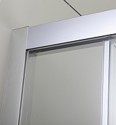 Душевая дверь Cezares Comfort 100 COMFORT-BF-1-100-C-Cr профиль Хром стекло прозрачное-2