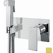 Гигиенический душ со смесителем Cezares UNIKA-DIF-03/24 Золото 24 карат