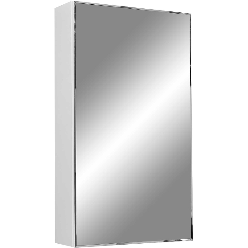 Зеркальный шкаф Stella Polar Концепт Альда 40 SP-00000221 Белый шкаф зеркальный подвесной мальта 55x70 см цвет белый