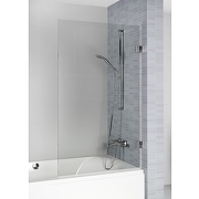 Шторка на ванну Riho VZ Scandic NXT X107 80 P G001130120 (GX01032C2) профиль Хром стекло прозрачное-1