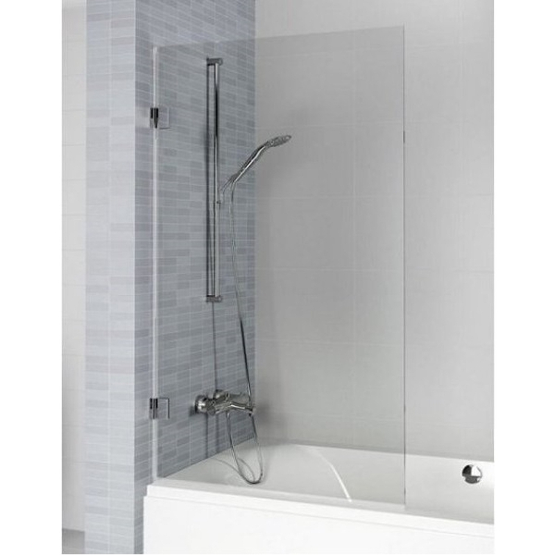 Шторка на ванну Riho VZ Scandic NXT X108 65x150 L G001135120 (GX00562C1) профиль Хром стекло прозрачное цена и фото