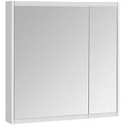 Зеркальный шкаф Aquaton Нортон 80 1A249202NT010 Белый глянец