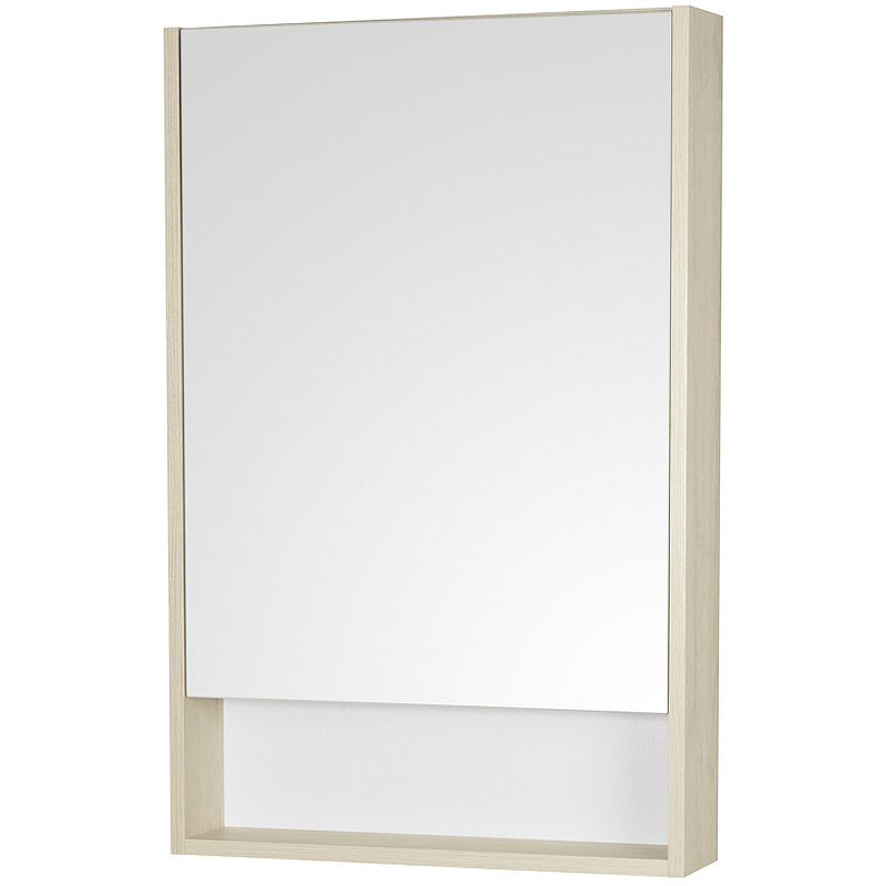 Зеркальный шкаф Aquaton Сканди 55 1A252102SDB20 Белый Дуб верона