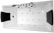 Акриловая ванна Gemy 175х85 G9065 K R с гидромассажем-1