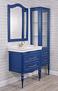 Комплект мебели для ванной ValenHouse Эстетика 100 ES100_КСБ Синий ручки Бронза-6