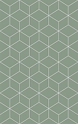 Керамическая плитка Шахтинская плитка (Unitile) Веста зеленый низ 02 настенная 25х40 см