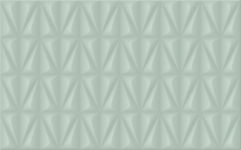 Керамическая плитка Шахтинская плитка Конфетти зеленый низ 02 настенная 25х40 см