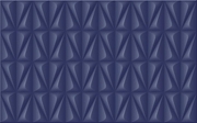 Керамическая плитка Шахтинская плитка (Unitile) Конфетти синий низ 02 настенная 25х40 см