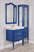 Комплект мебели для ванной ValenHouse Эстетика 80 ES80_КСХ Синий ручки Хром-6