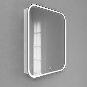 Зеркальный шкаф Jorno Briz 60 Bri.03.60/W с подсветкой с сенсорным выключателем-1