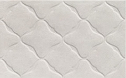 Керамическая плитка Шахтинская плитка (Unitile) Лилит серый низ 03 настенная 25х40 см