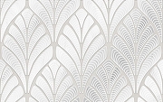 Керамический декор Шахтинская плитка (Unitile) Лилит серый 01 25х40 см