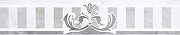 Керамический бордюр Шахтинская плитка (Unitile) Милана серый 01 7,5х40 см
