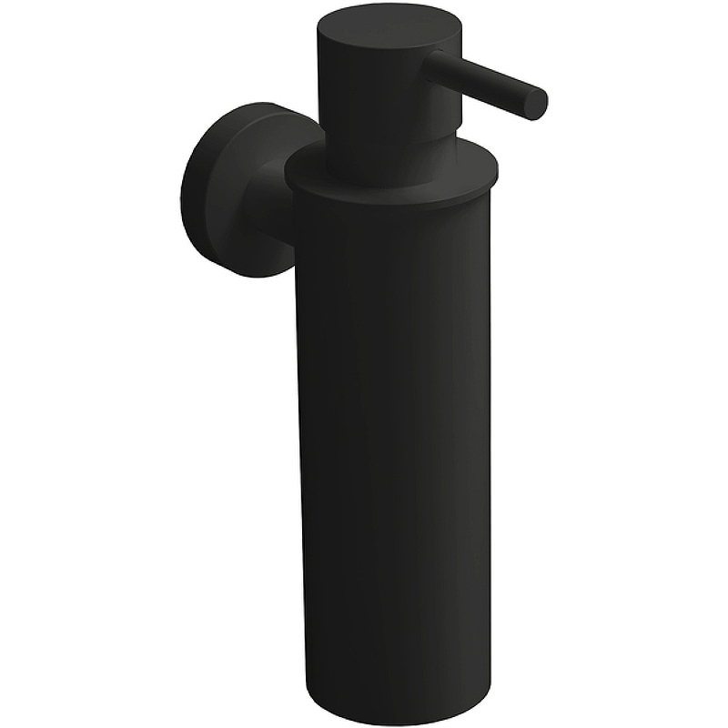 Дозатор для жидкого мыла Colombo Design Plus W4981.NM Черный матовый дозатор для жидкого мыла colombo design look в9317 nm черный матовый