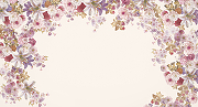 Фреска Ortograf Flora 31285 Фактура бархат FX Флизелин (5*2,7) Розовый/Разноцветный, Цветы-1