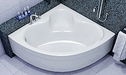 Акриловая ванна C-Bath Aurora 120x120 CBS001001 без гидромассажа-4