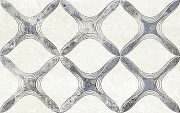 Керамический декор Шахтинская плитка (Unitile) Персиан серый 02 25х40 см