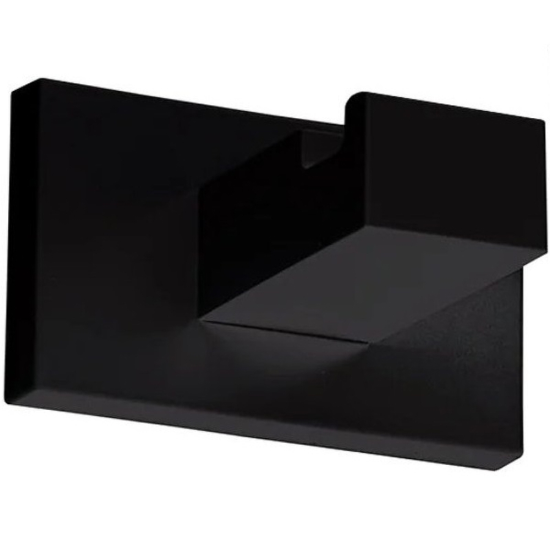 Крючок Colombo Design Look LC27-NM Черный матовый держатель туалетной бумаги colombo design look в1691 nm с крышкой черный матовый