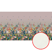 Фреска Ortograf Flora 31293 Фактура флок FLK Флизелин (4,9*2,7) Бежевый/Разноцветный, Цветы