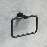 Кольцо для полотенец Colombo Design Plus W4931.NM Черное матовое-1