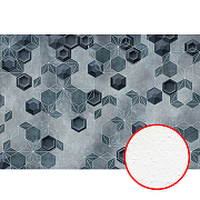 Фреска Ortograf Forma 32609 Фактура бархат FX Флизелин (4*2,7) Серый/Черный, Геометрия/Абстракция