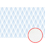 Фреска Ortograf Forma 32666 Фактура бархат FX Флизелин (4*2,7) Белый/Голубой, Геометрия
