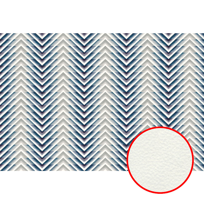 Фреска Ortograf Forma 32624 Фактура флок FLK Флизелин (4*2,7) Синий/Серый/Белый, Геометрия 32624