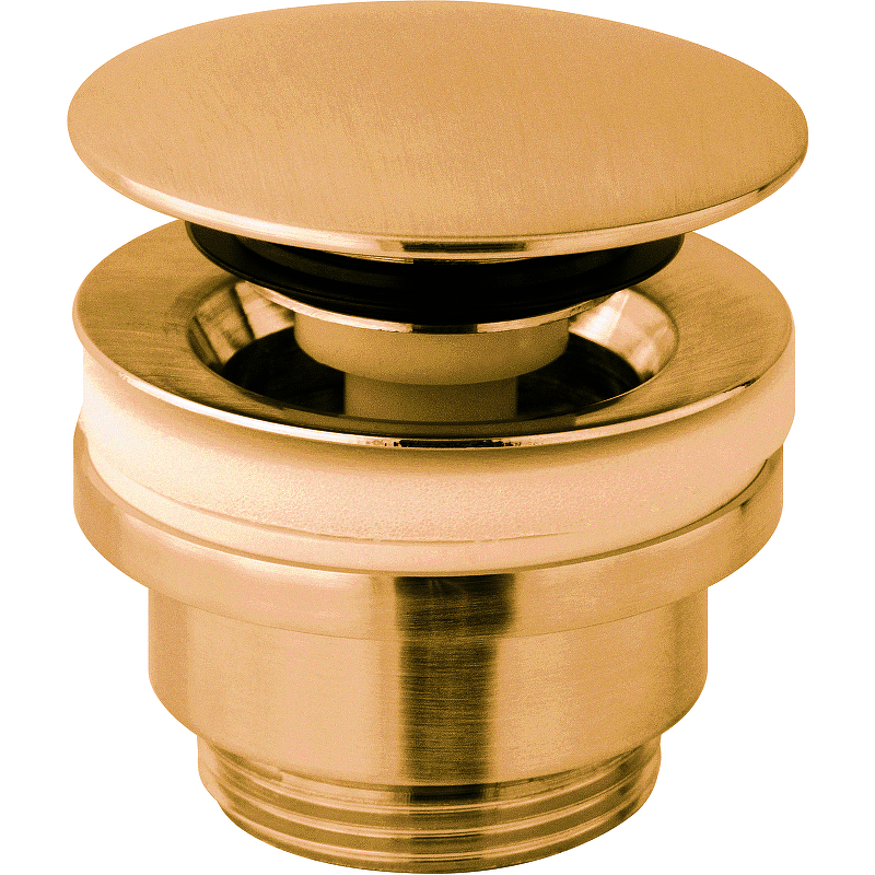 Донный клапан Paffoni ZSCA050HGSP Сlick-Сlack Золото брашированное донный клапан ravak x01373 сlick сlack хром