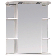 Зеркальный шкаф Onika Глория 65.02 L 206506 с подсветкой Белый