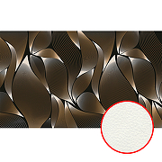 Фреска Ortograf Forma 32690 Фактура флок FLK Флизелин (4,5*2,7) Черный/Золото/Белый, Абстракция