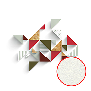 Фреска Ortograf Forma 32650 Фактура флок FLK Флизелин (4*2,7) Белый/Разноцветный, Геометрия/Абстракция