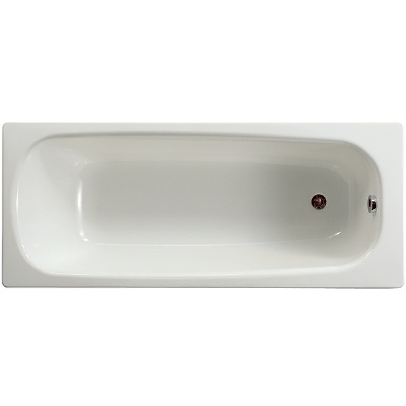 цена Стальная ванна Roca Contesa 160x70 23596000O без антискользящего покрытия