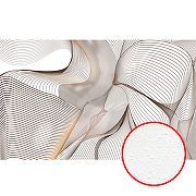 Фреска Ortograf Forma 32687 Фактура бархат FX Флизелин (5,9*2,7) Коричневый/Белый, Абстракция